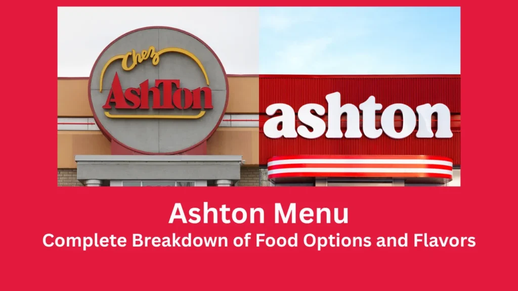 ashton menu