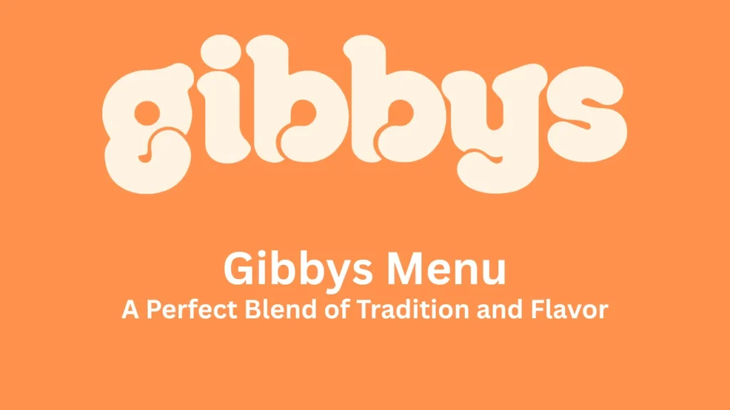 gibbys menu