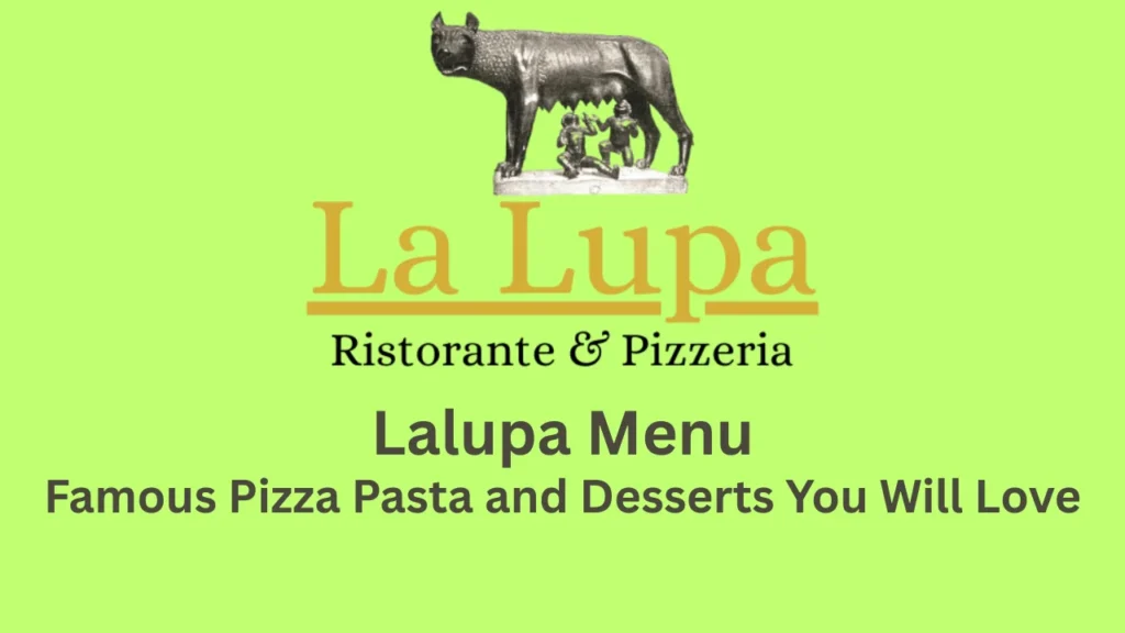 lalupa menu