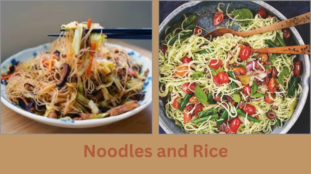 little red dumpling menu Noodles and Rice