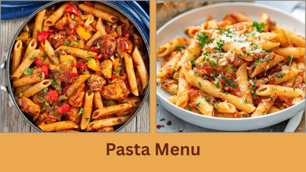 luigi delicatessen menu Pasta Menu