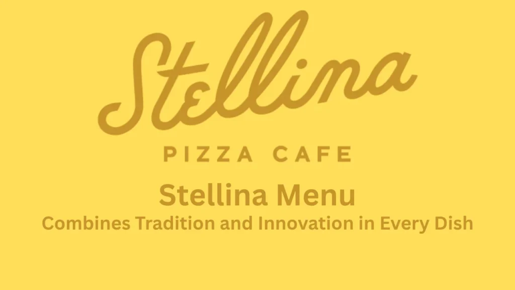 stellina menu