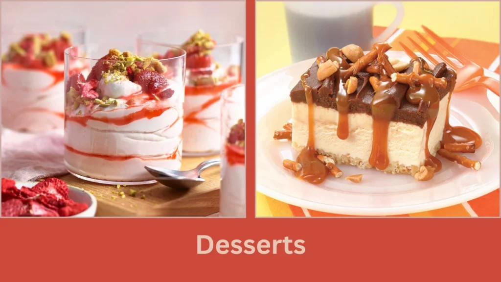 stellina menu Desserts