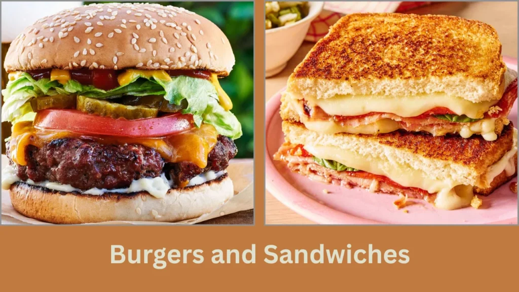 cambridge mill menu Burgers and Sandwiches