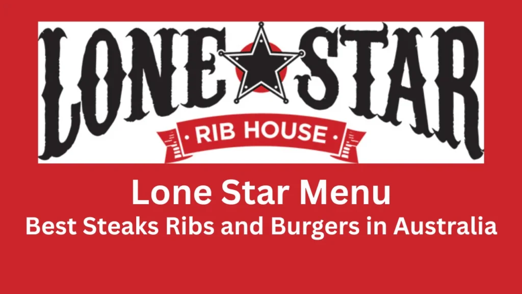 lone star menu