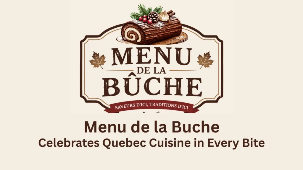 menu de la buche