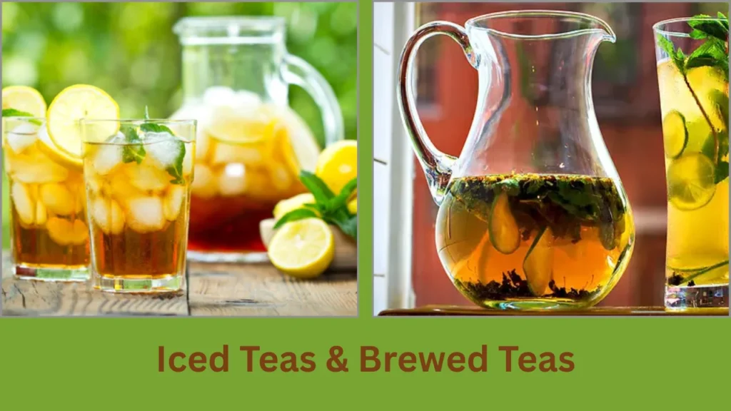 molly tea menu Iced Teas & Brewed Teas