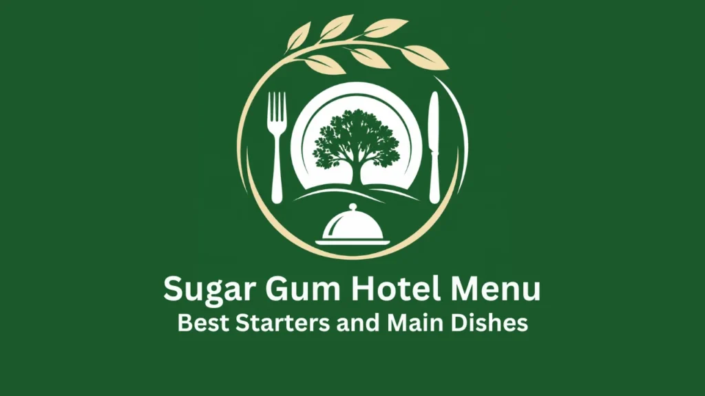 sugar gum hotel menu