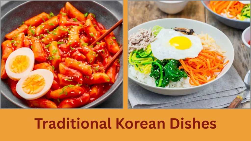 bornga menu Traditional Korean Dishes