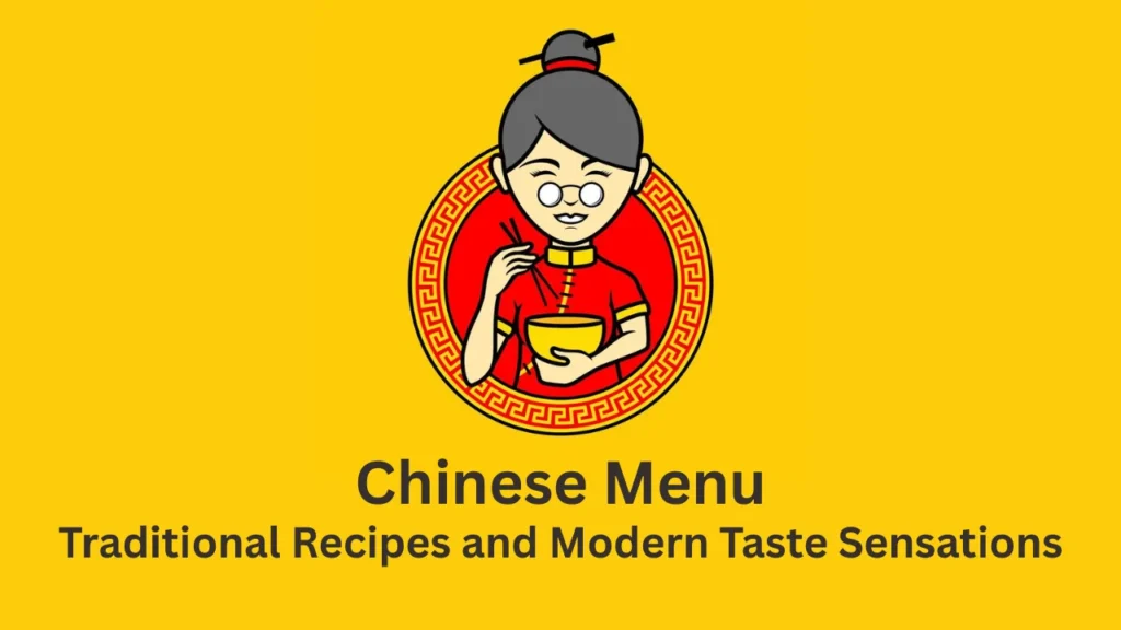 chinese menu