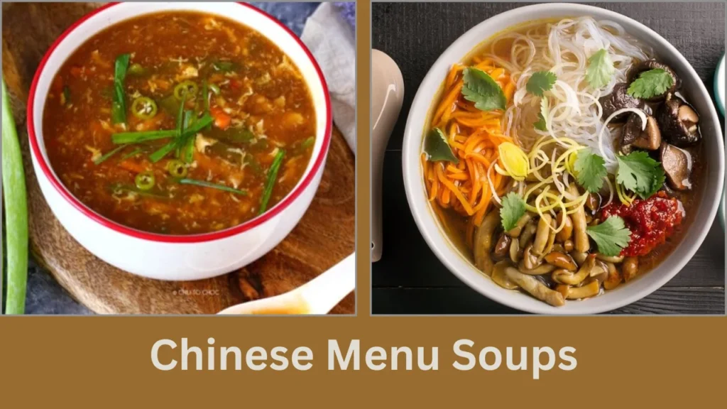 chinese menu Chinese Menu Soups