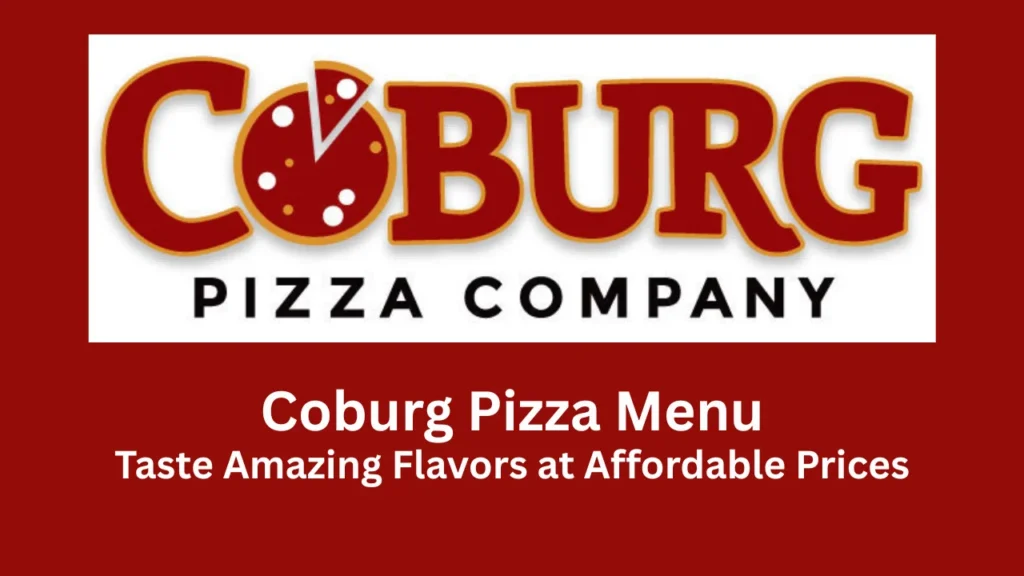 coburg pizza menu