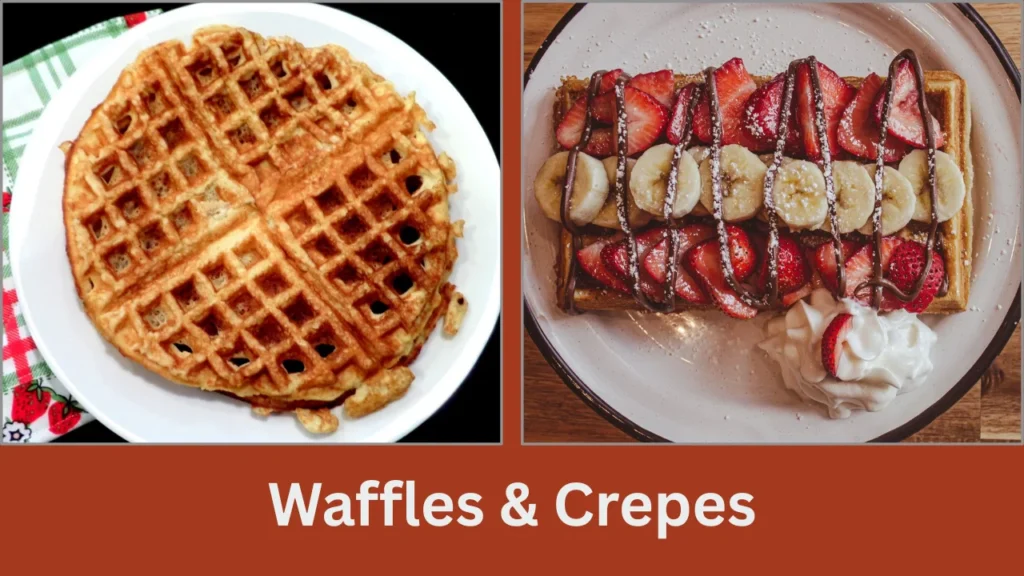 holy shakes menu Waffles & Crepes