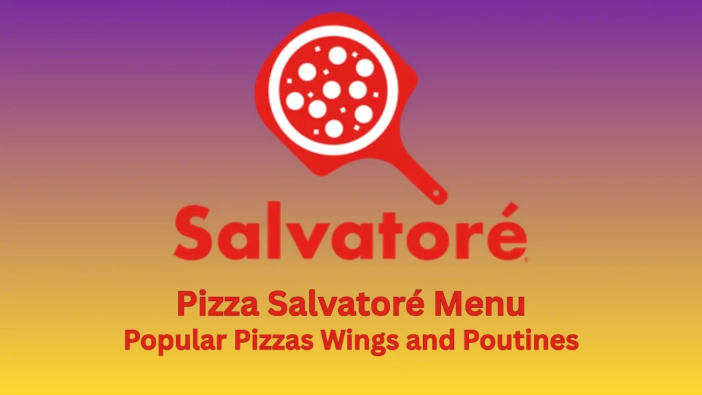 pizza salvatoré menu