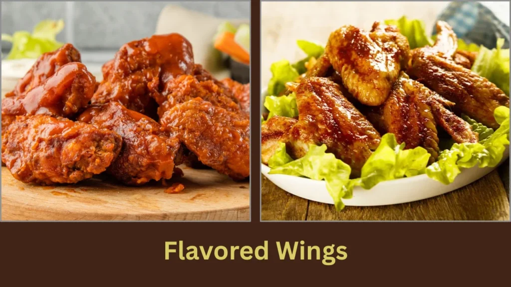 song cook's korean chili menu Flavored Wings