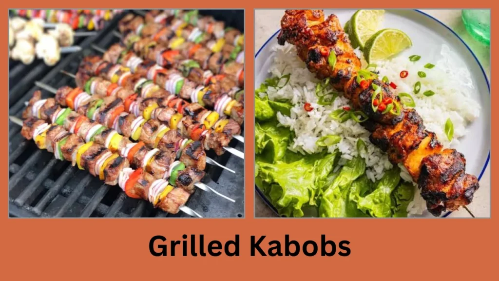 afghan flame menu Grilled Kabobs