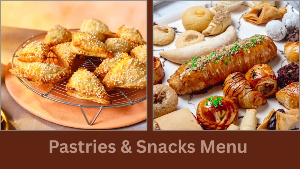 euro patisserie menu Pastries & Snacks Menu 