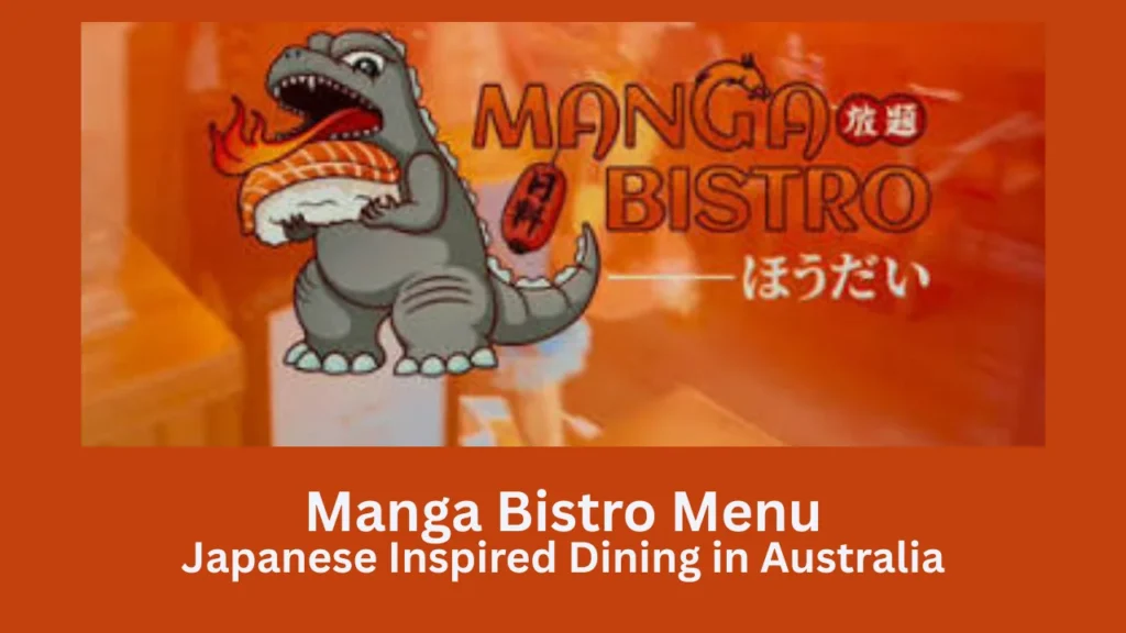 manga bistro menu