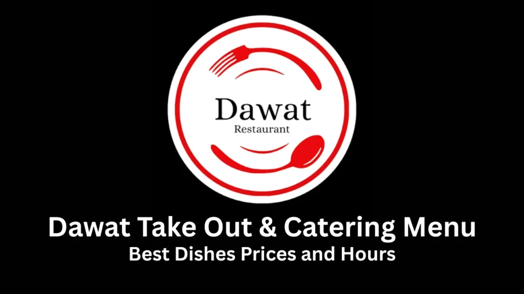dawat take out & catering menu
